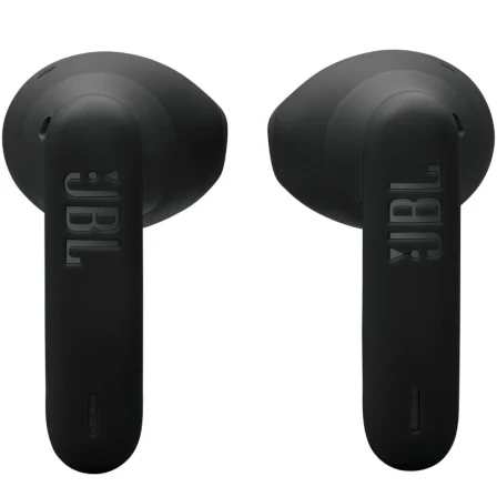 JBL Wave Flex 2 Auriculares Bluetooth Inalámbricos con Estuche de Carga, Sonido Pure Bass, Autonomía 40h, IP54, Negros, Modelo JBLWFLEX2BLK